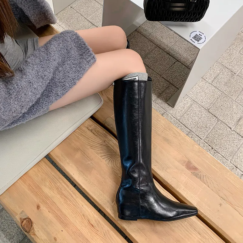 USS Shoes Camila Women's Leather Long  Boots