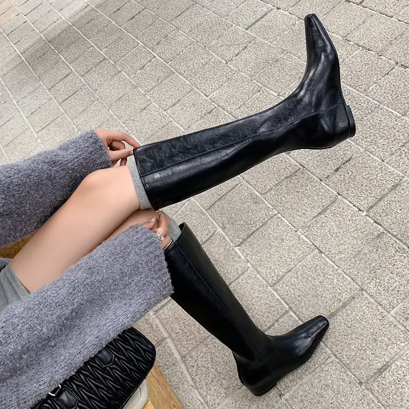 USS Shoes Camila Women's Leather Long  Boots