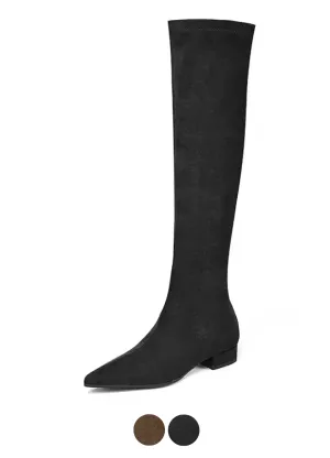 USS Shoes Eladia Women's Suede Thigh High Boots