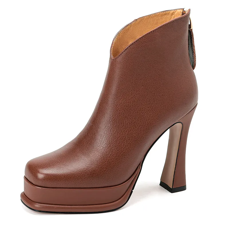 USS Shoes Fiona Women's Leather Ankle Boots