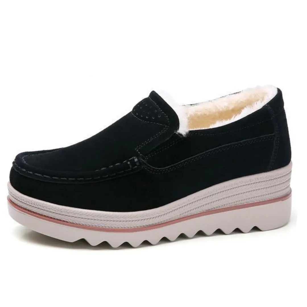 USS Shoes M10 Plush Women's Platform Shoes