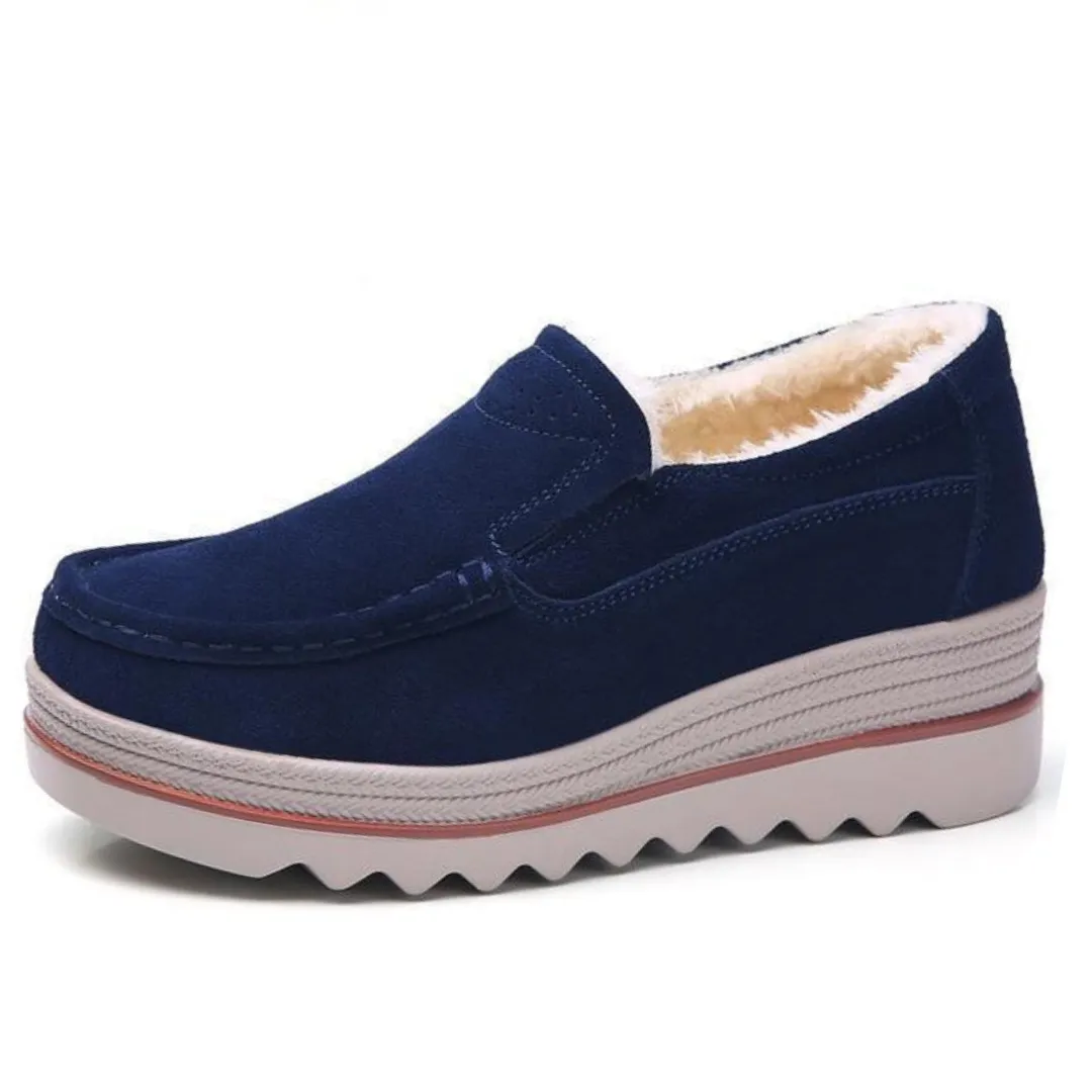 USS Shoes M10 Plush Women's Platform Shoes