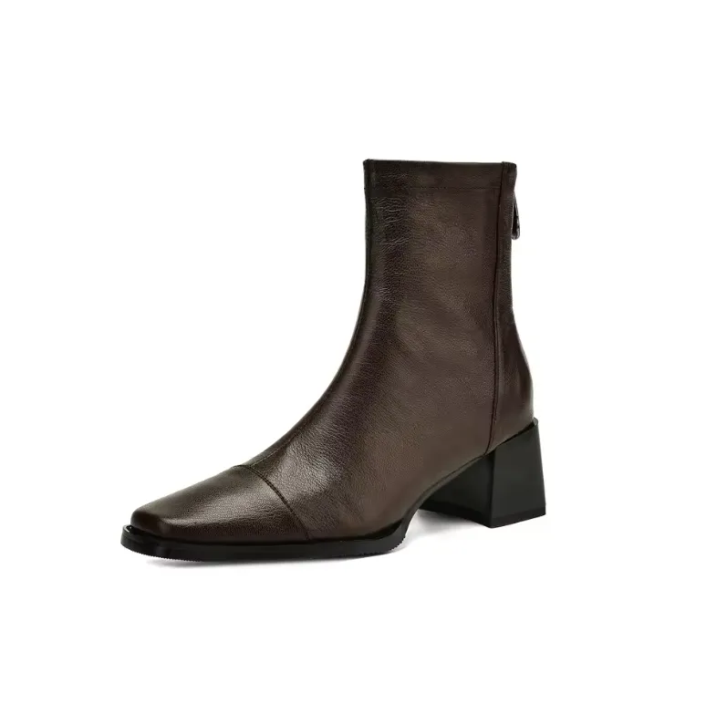 USS Shoes Maibe Women's Round Toe Ankle Boots