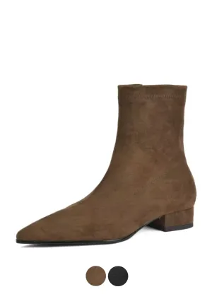 USS Shoes Nina Women's Suede Leather Ankle Boots