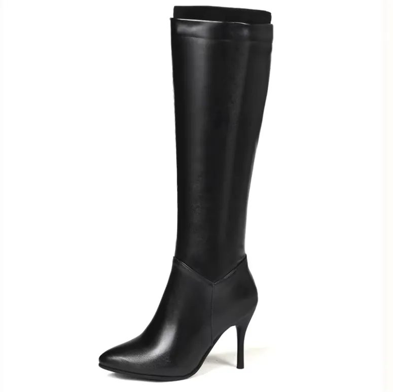 USS Shoes Oliver Women's Knee High Heels Boots