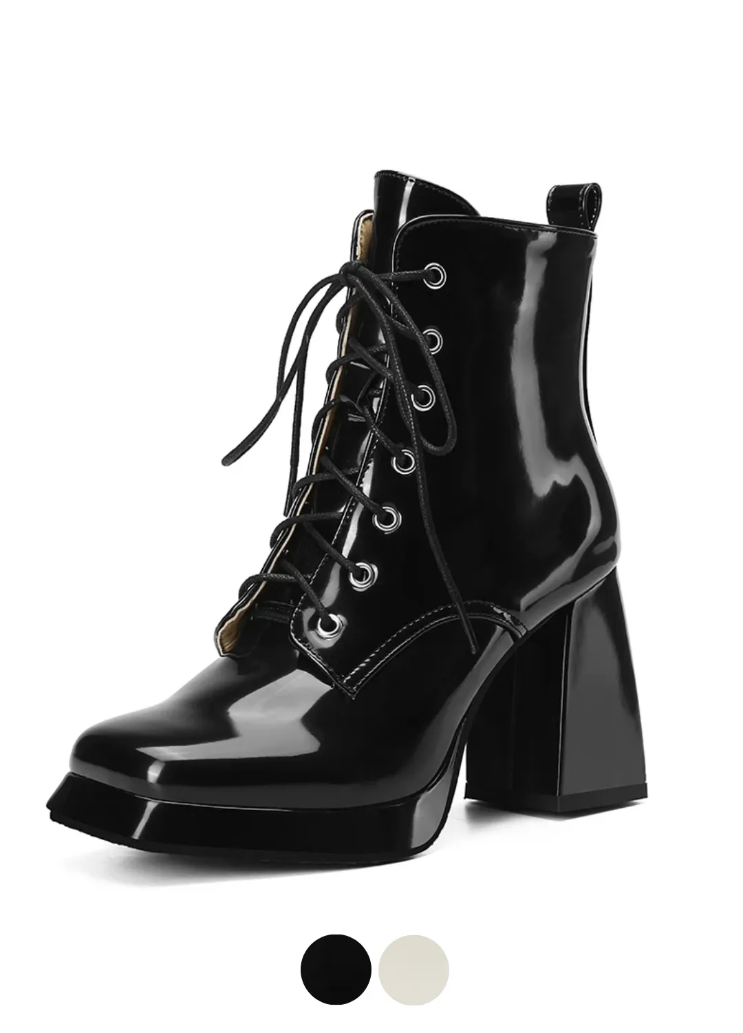 USS Shoes Ophelia Women's High Heels Lace Up Dress Boots