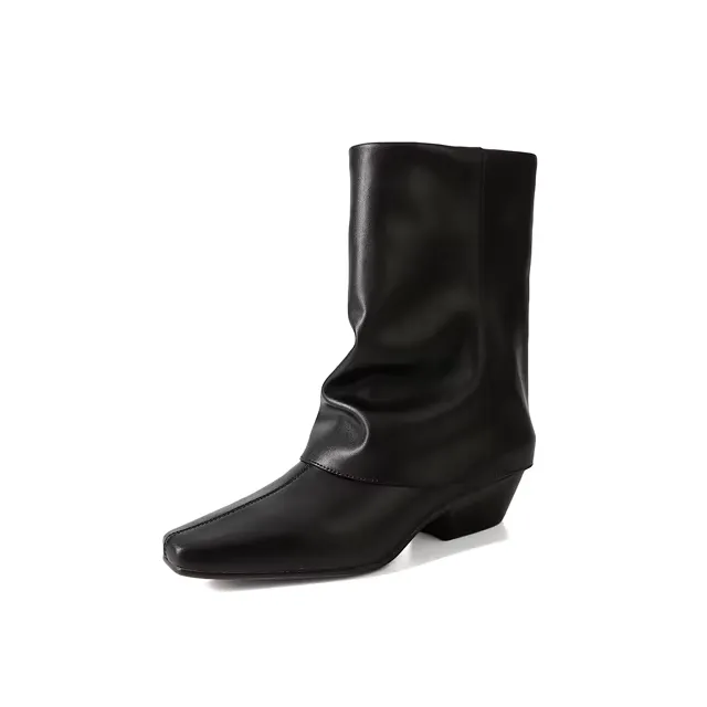 USS Shoes Oriana Women's Cowboy Square Toe Boots