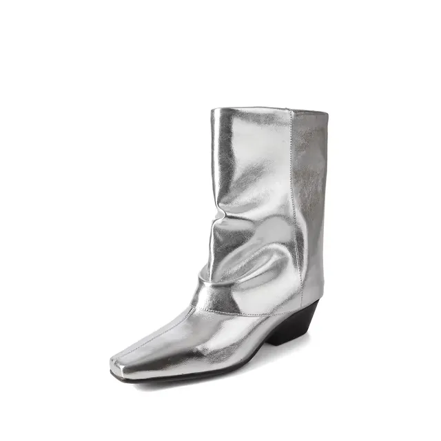 USS Shoes Oriana Women's Cowboy Square Toe Boots