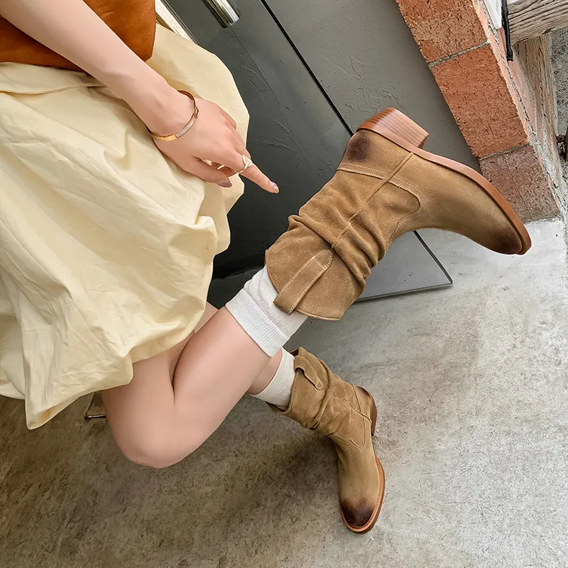 USS Shoes Oriana Women's Western Cowboy Boots