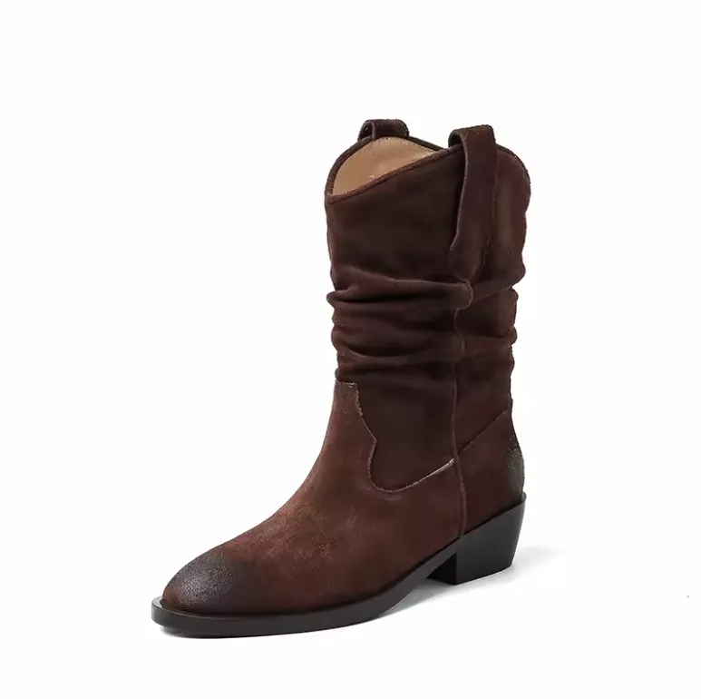 USS Shoes Oriana Women's Western Cowboy Boots