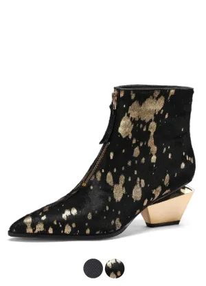 USS Shoes Orla Women's Cowboy Dress Ankle Boots