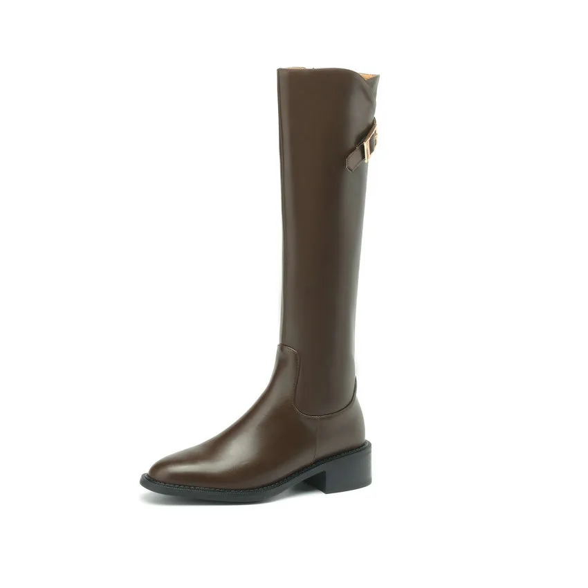 USS Shoes Ramona Women's Square Heel Knee High Boots