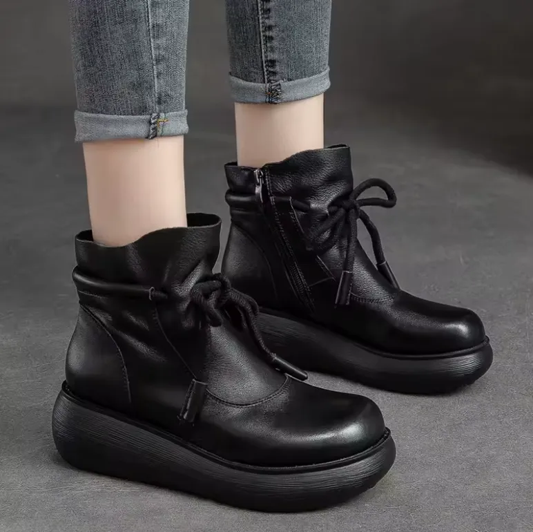 USS Shoes Raquela Women's Platform Ankle Boots