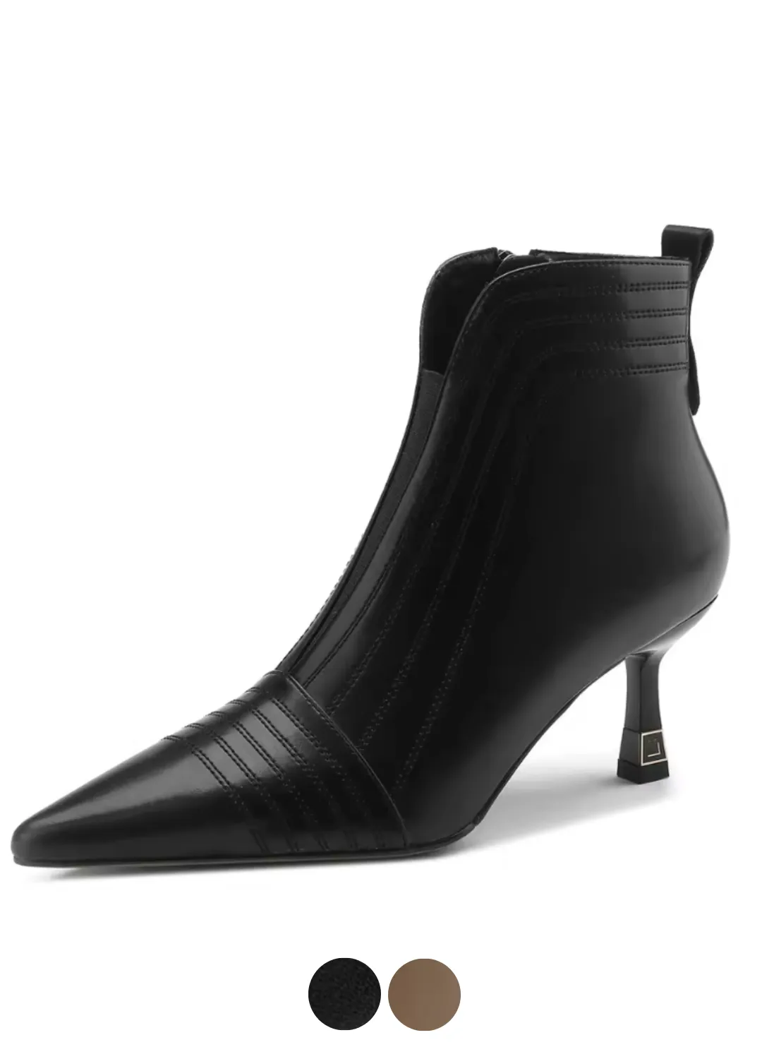USS Shoes Silvestre Women's Pointed Toe Full Genuine Leather Ankle Boots