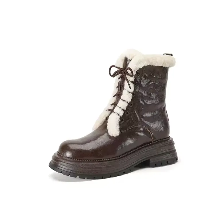 USS Shoes Yamy Women's Fashion Ankle Wool Boots