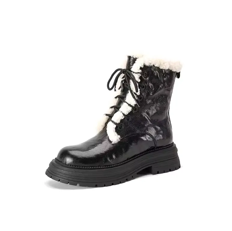 USS Shoes Yamy Women's Fashion Ankle Wool Boots