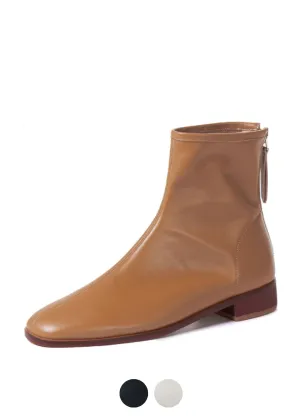 USS Shoes Yatra Women's Leather With Zipper Boots