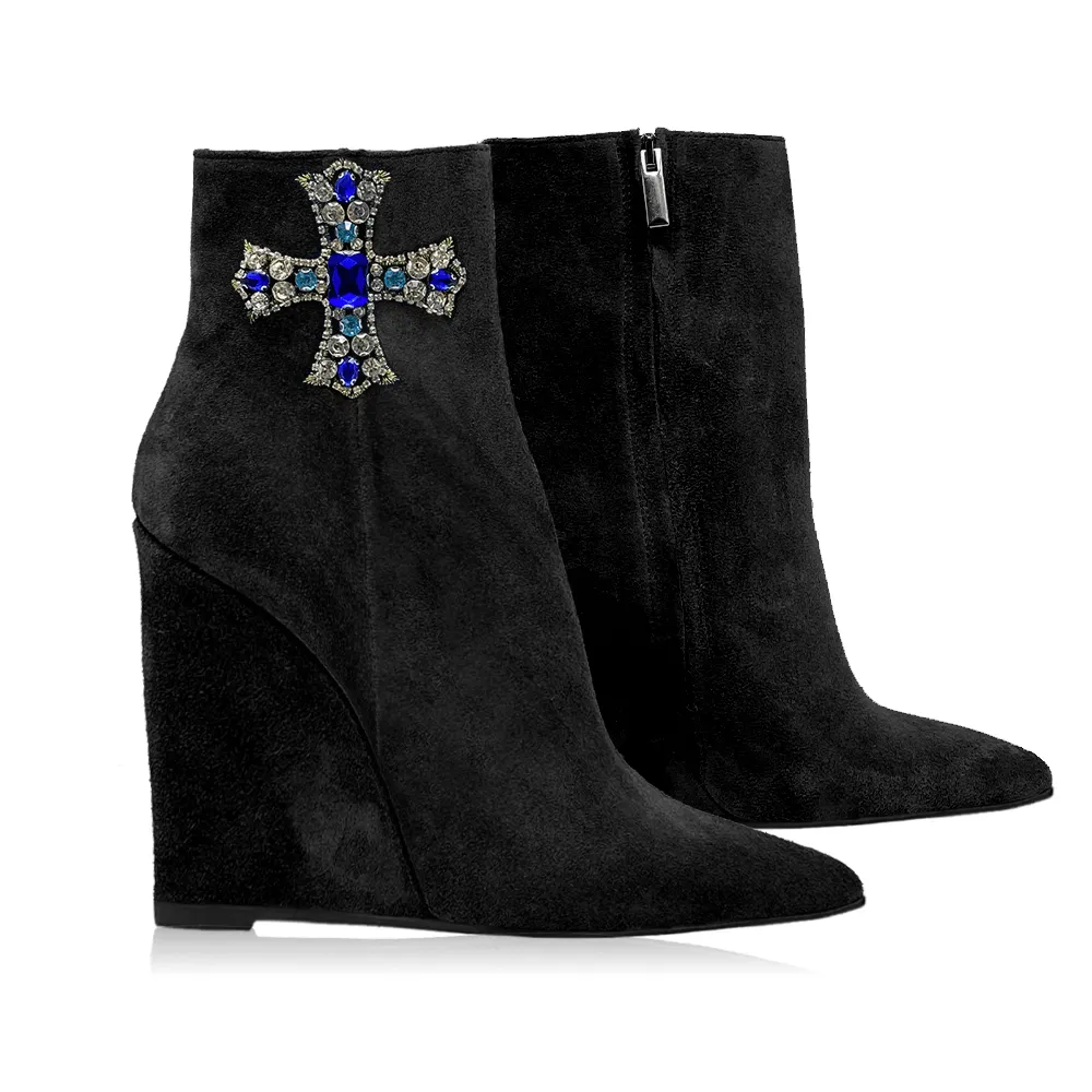 VENERE BLACK SUEDE