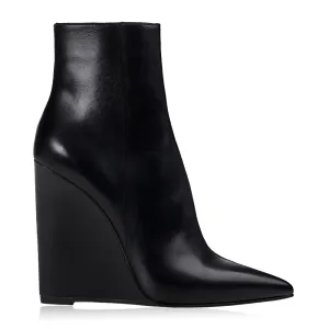 WANDA BLACK LEATHER
