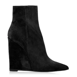 WANDA BLACK SUEDE