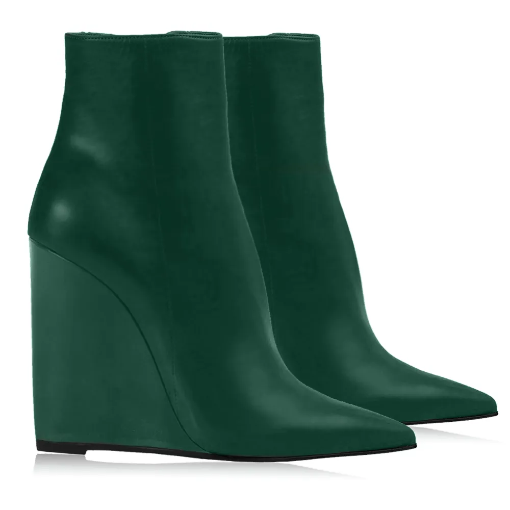 WANDA GREEN LEATHER