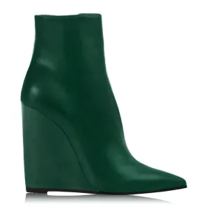 WANDA GREEN LEATHER