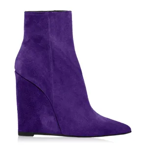 WANDA PURPLE SUEDE