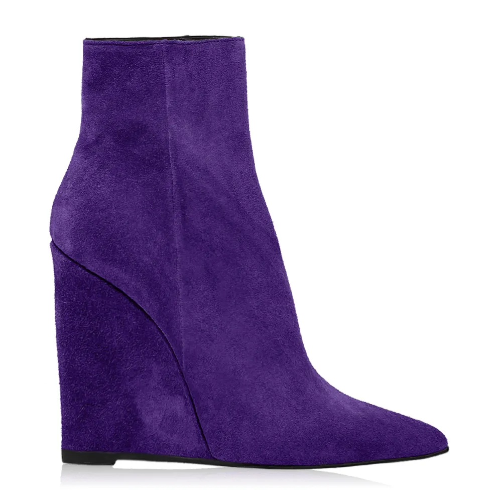 WANDA PURPLE SUEDE