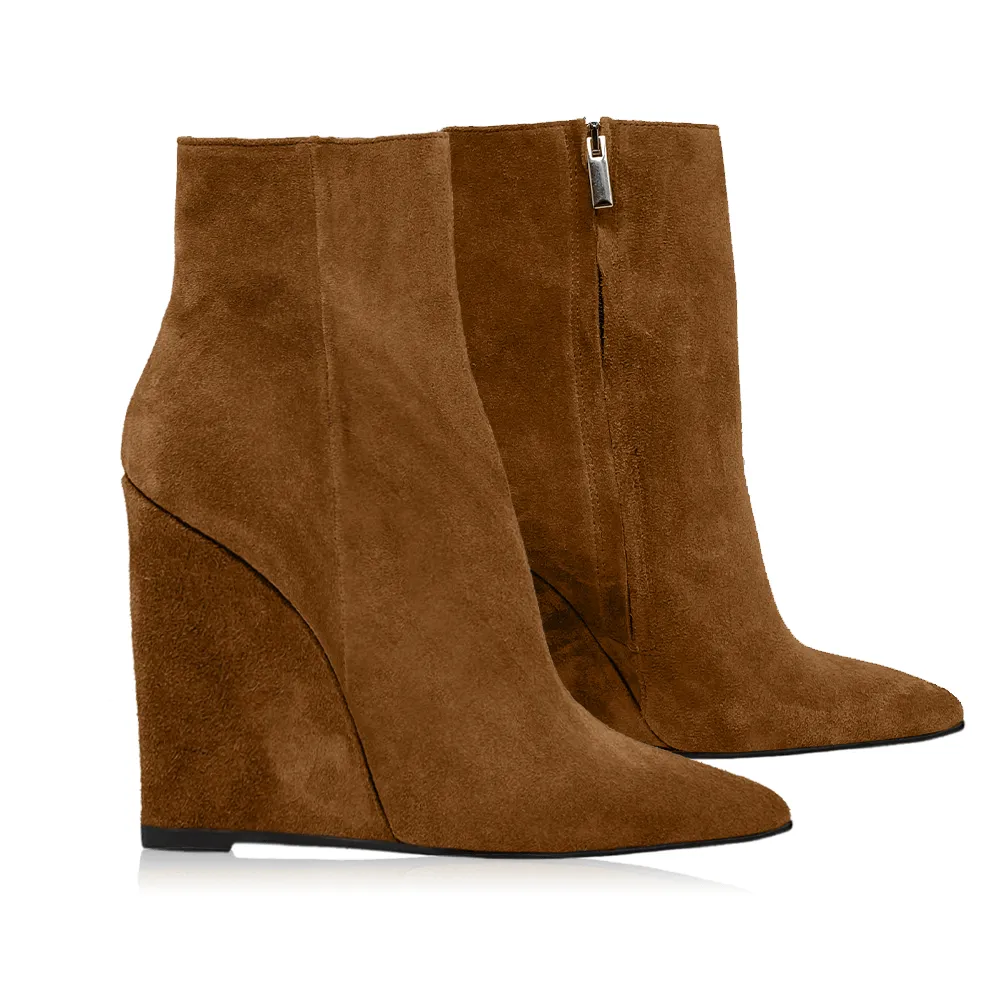 WANDA SUEDE COGNAC