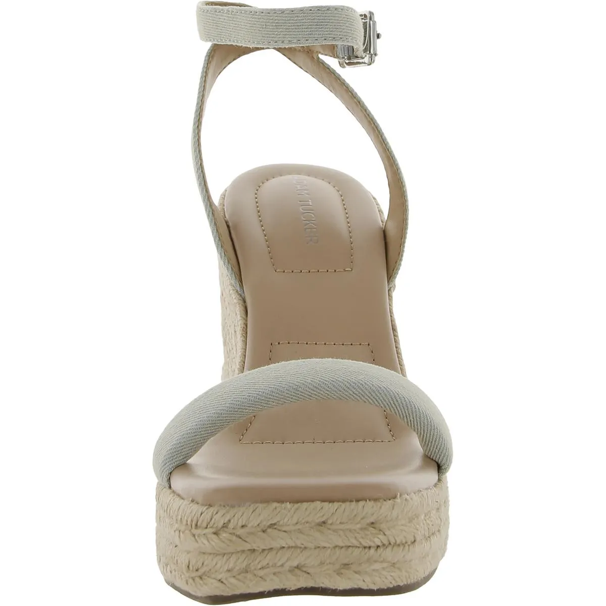 Whitley 12 Womens Denim Woven Espadrilles