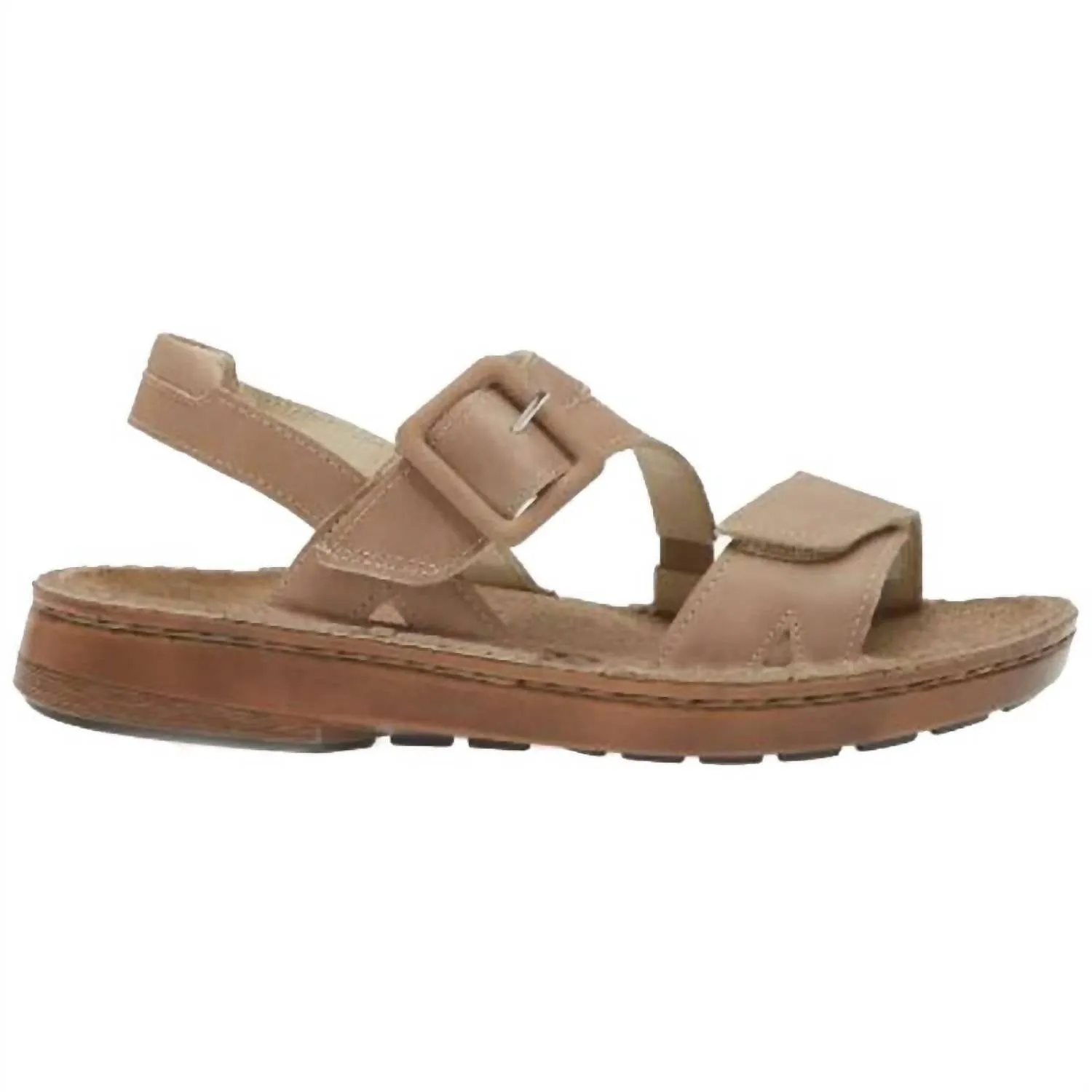 Women's Castelo Sandal In Khaki Beige