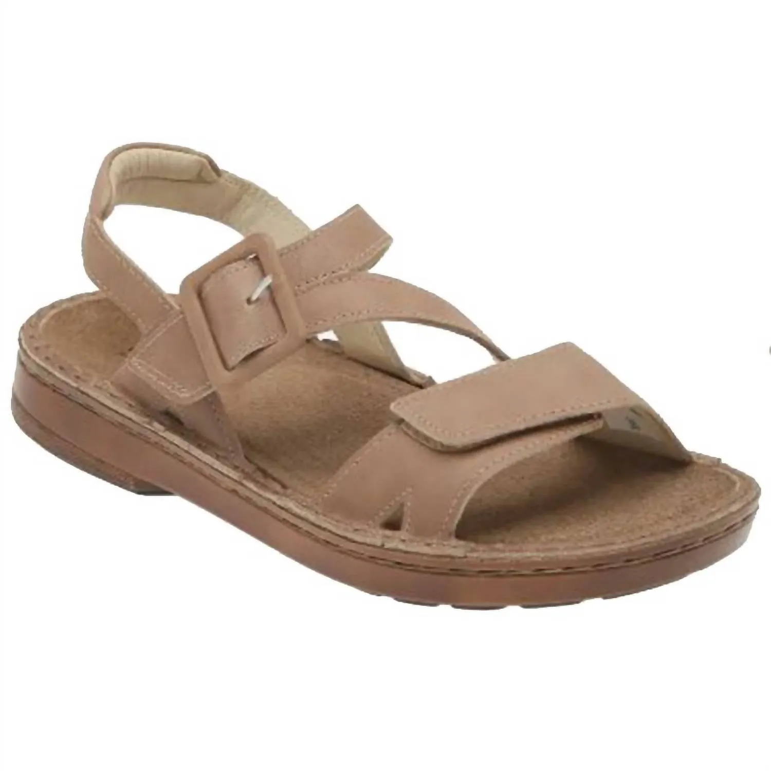 Women's Castelo Sandal In Khaki Beige