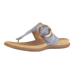 Womens Casual Suede Sandal In Nautic