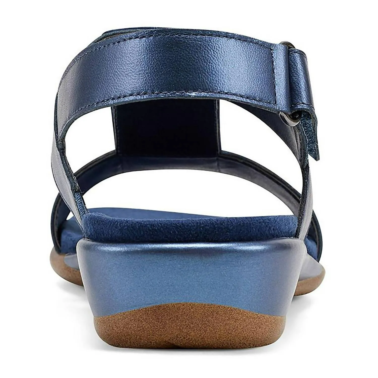 Women's Hazel Flat Sandal In Dark Blue
