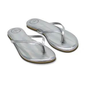 Women's Indie Sandal In Metallic Silver