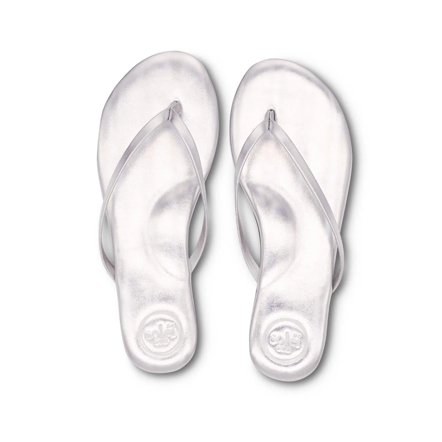 Women's Indie Sandal In Metallic Silver