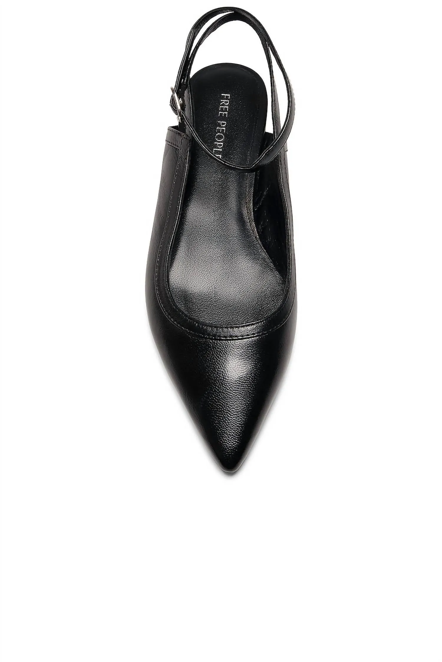 Women's Jules Point Wrap Flats In Black