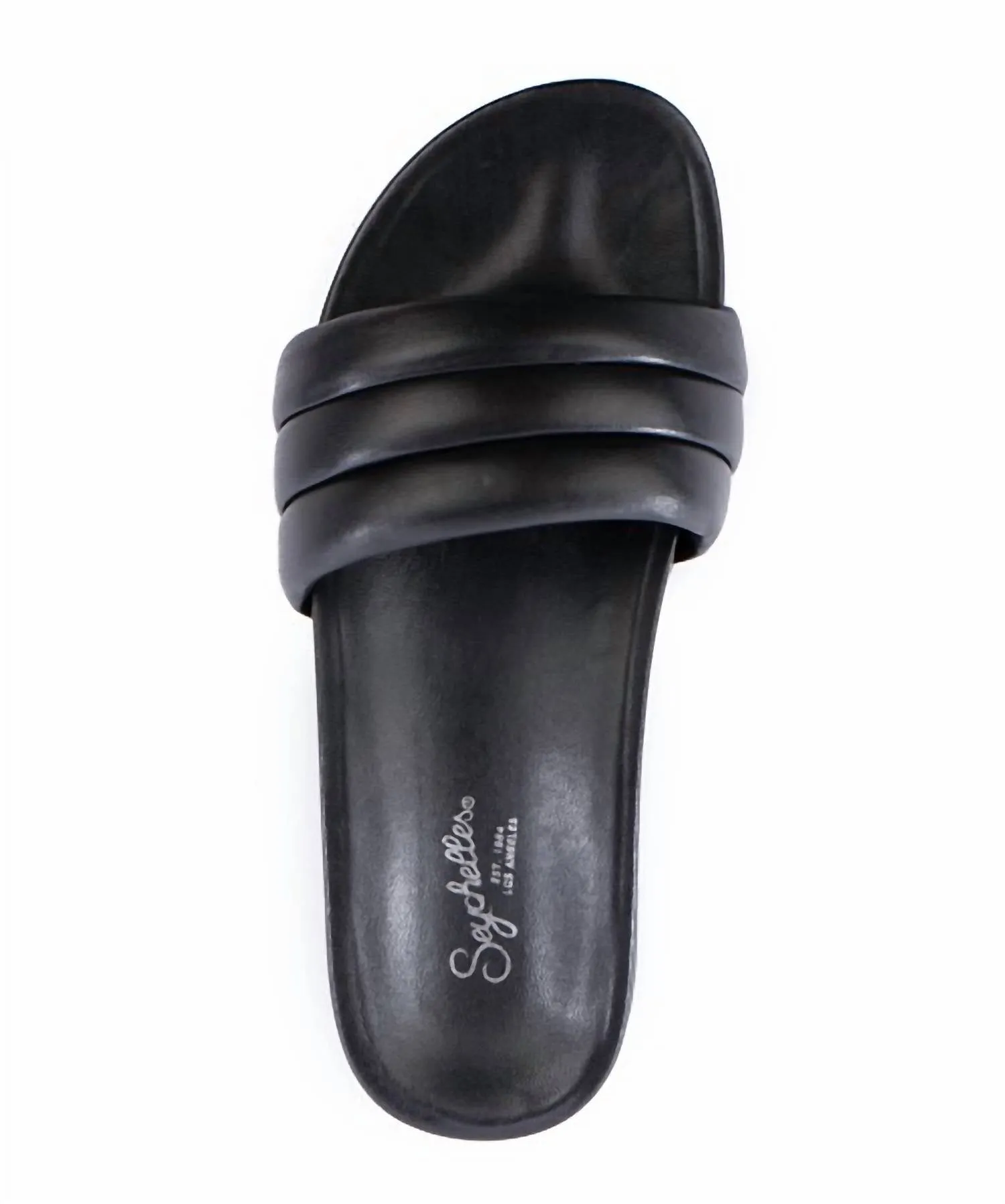 Women's Lowkey Leather Slide In Black