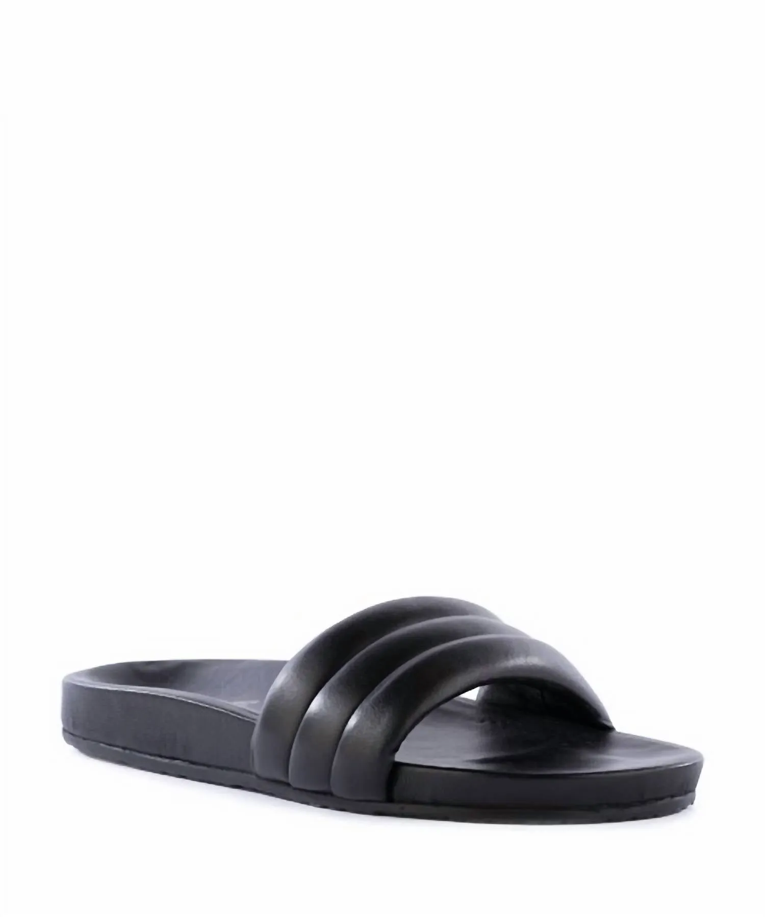 Women's Lowkey Leather Slide In Black