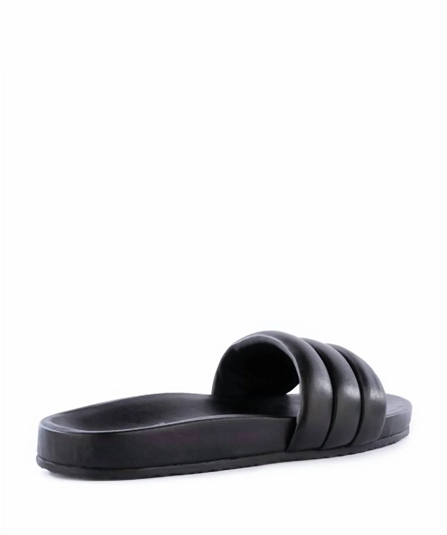 Women's Lowkey Leather Slide In Black