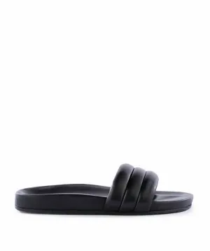 Women's Lowkey Leather Slide In Black