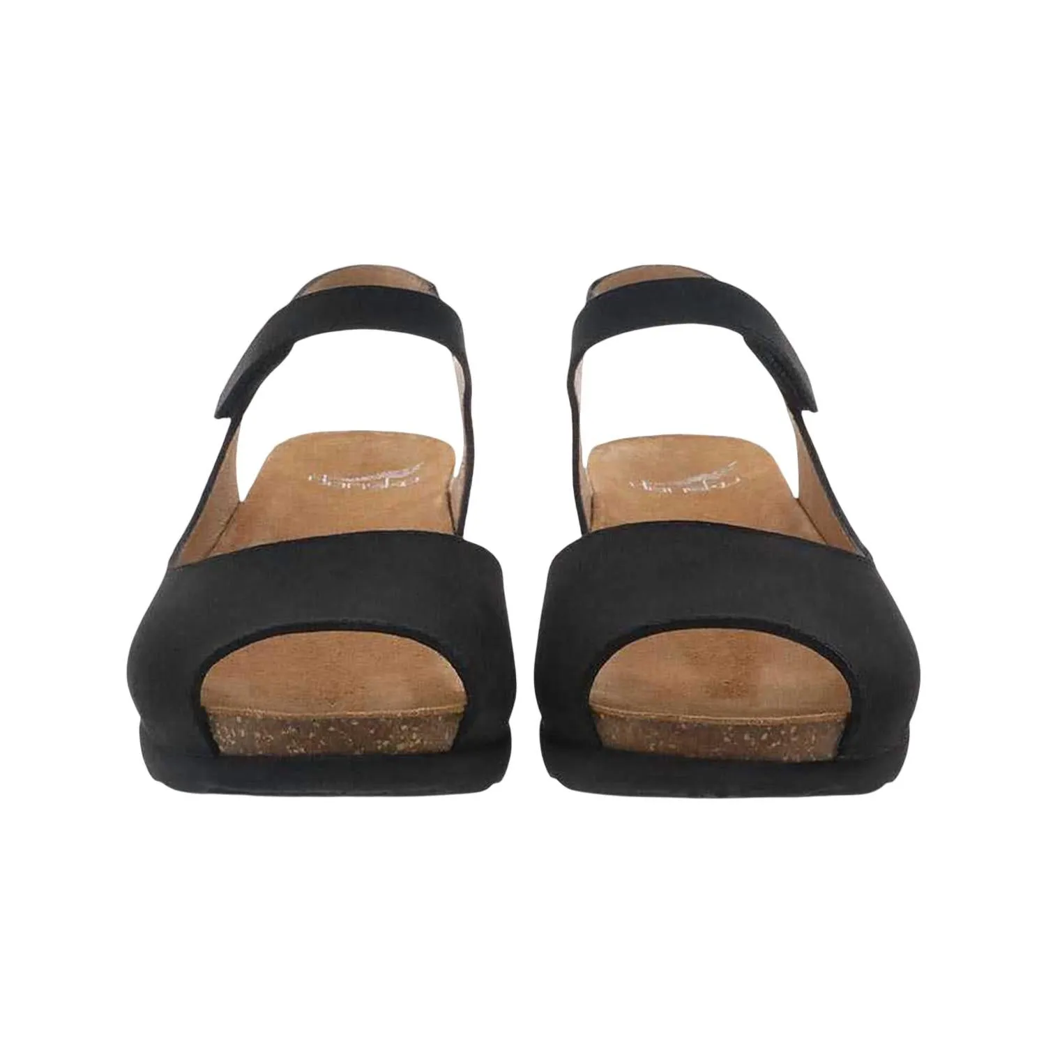 Women's Marcy Milled Nubuck Sandals In Black