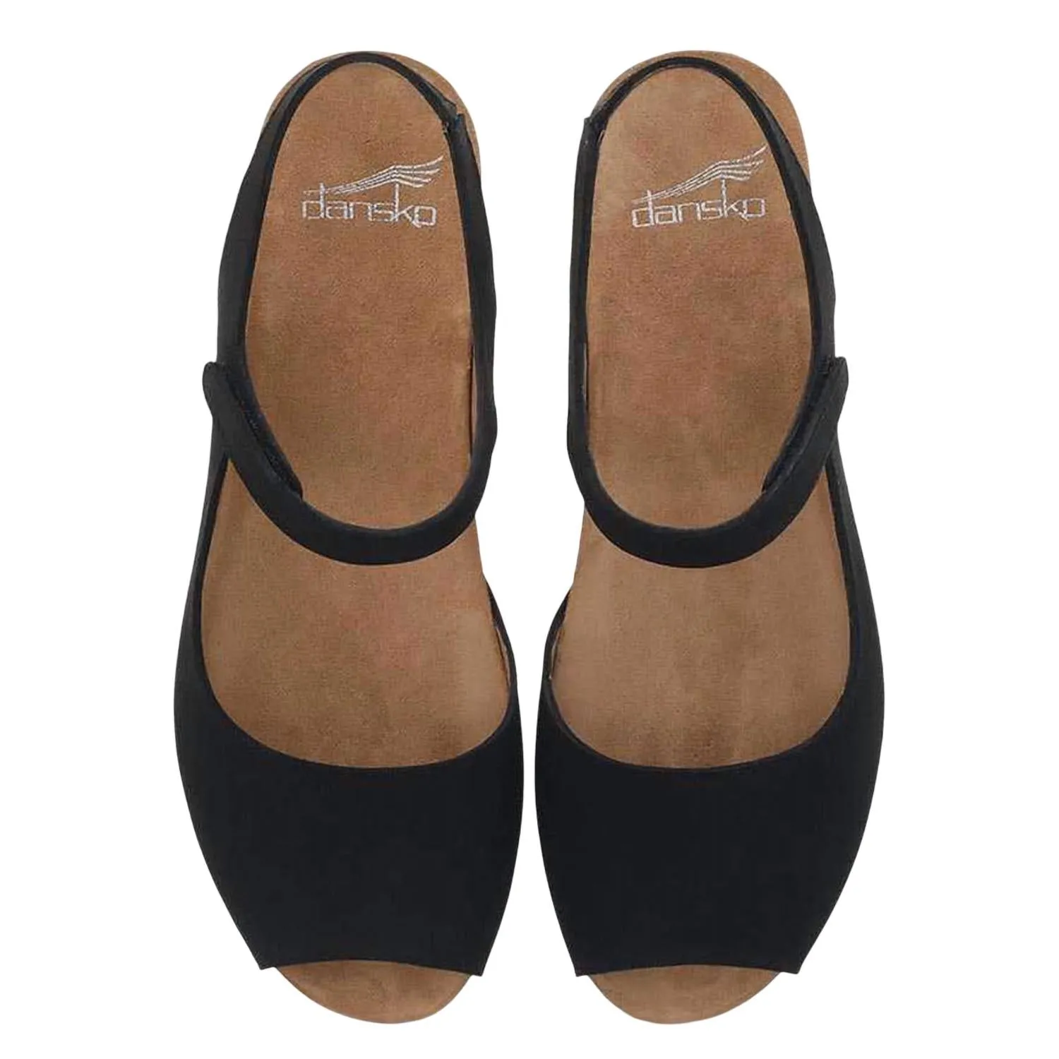Women's Marcy Milled Nubuck Sandals In Black