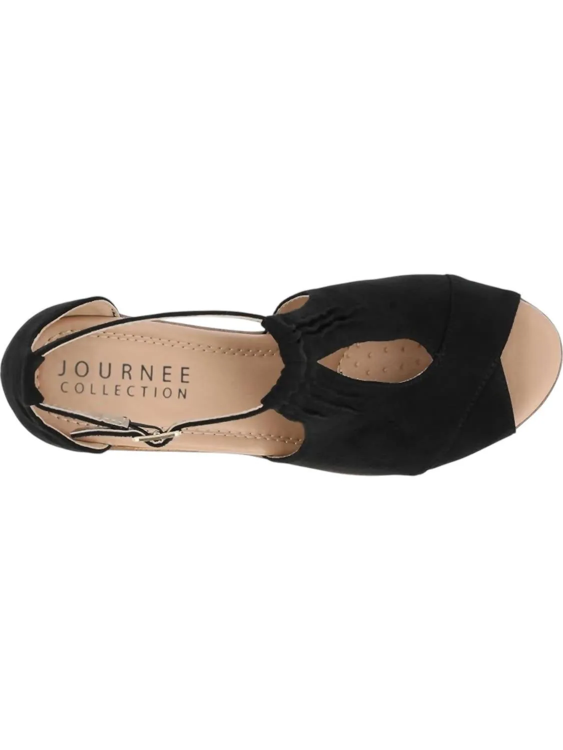 Women's Narrow Width Kedzie Wedge Sandal In Black