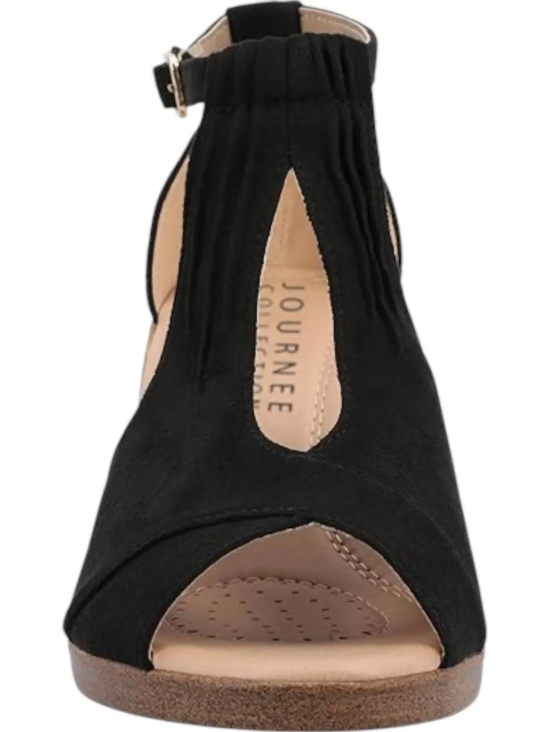 Women's Narrow Width Kedzie Wedge Sandal In Black