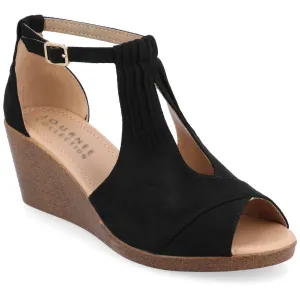 Women's Narrow Width Kedzie Wedge Sandal In Black