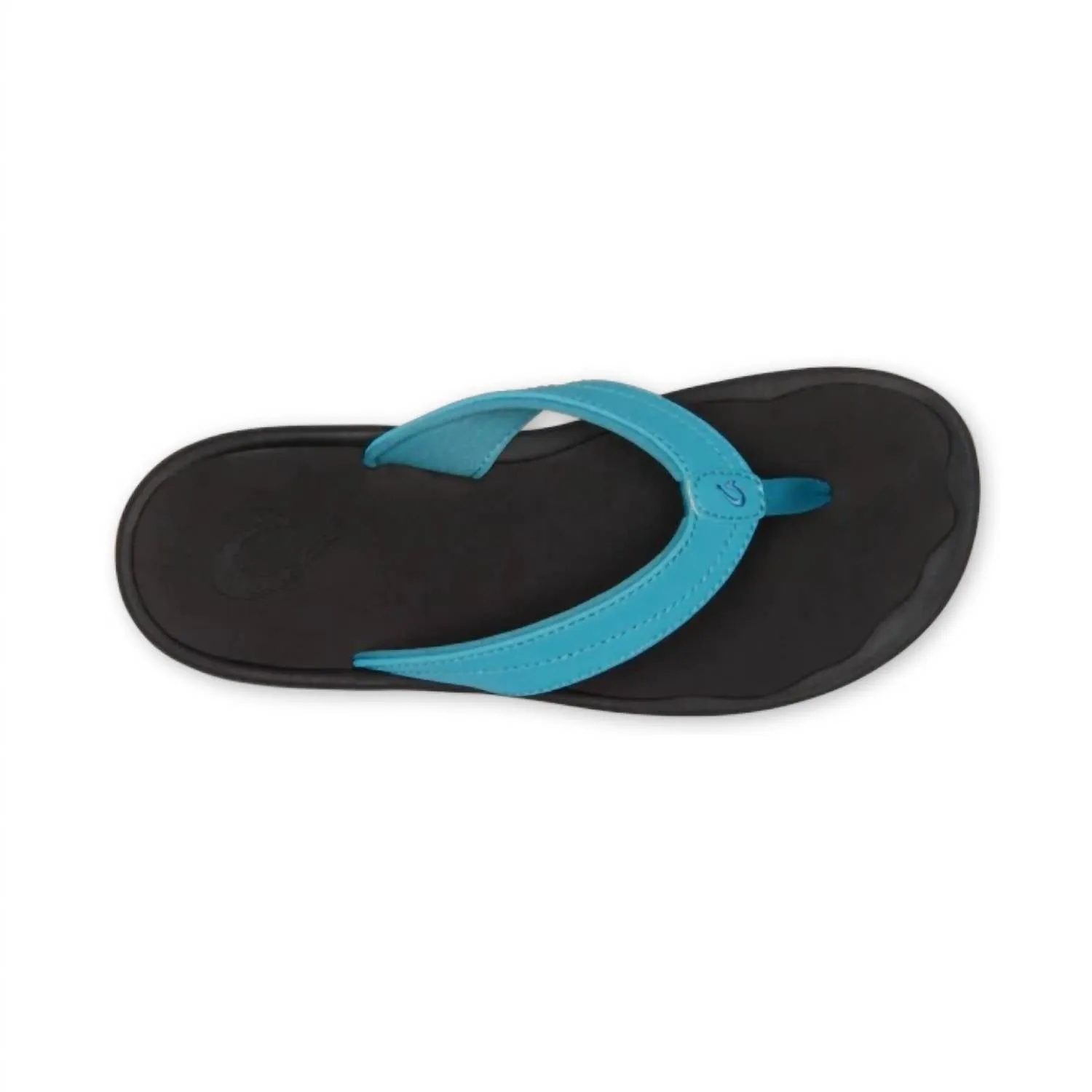 Women's Ohana Synthetic Sandals In Blue Mist/black