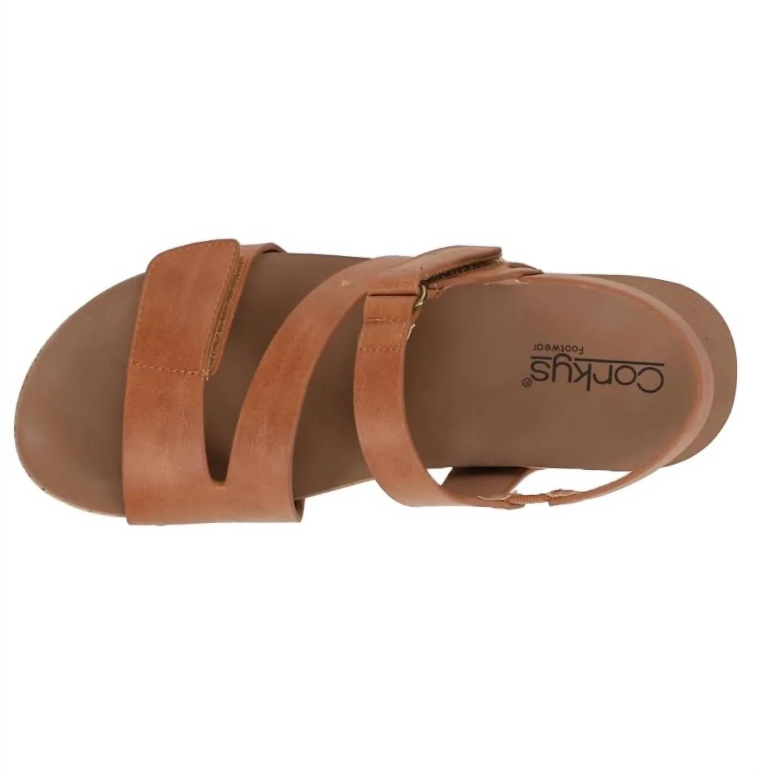 Women's Rain Check Sandal In Cognac