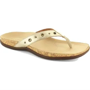Women's Saria Sandals In Gold Metalic