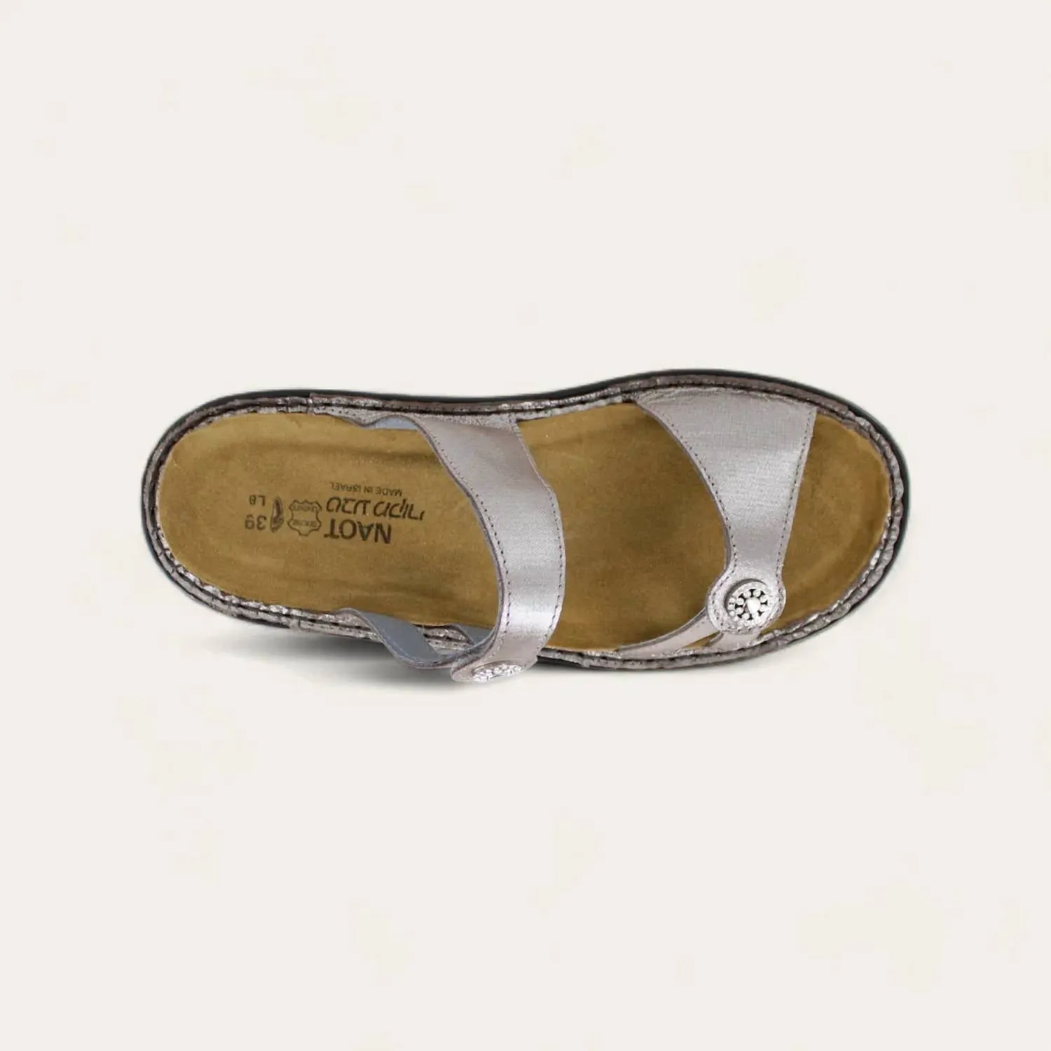 Women's Triton Sandals In Silver Threads